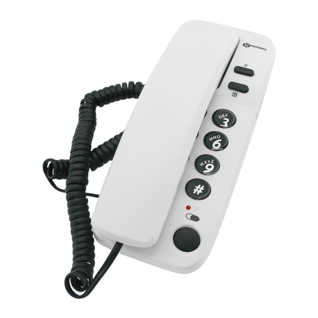 Marbella Corded Telephone Pearl White