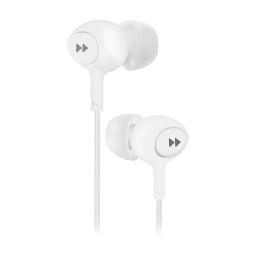 MOBILE BUDS EARPHONES WITH REMOTE & MIC WHIT