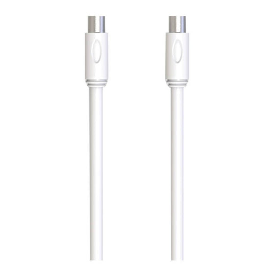 Coax Male To Coax Male With Female Adaptor