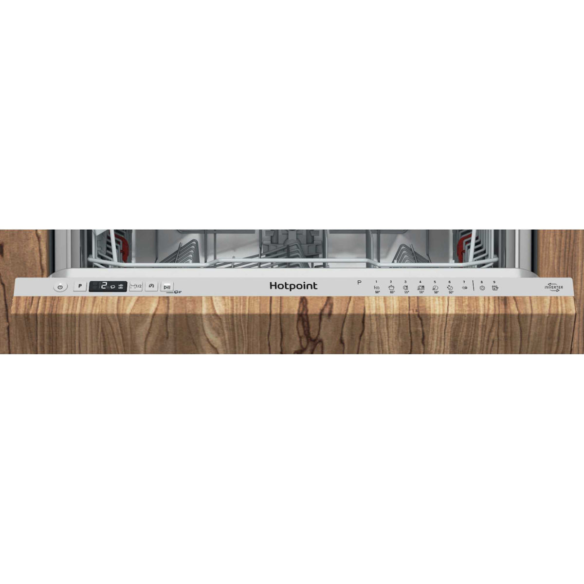 Hotpoint Fully Integrated Full-Sized Dishwasher - H2I HD526 UK