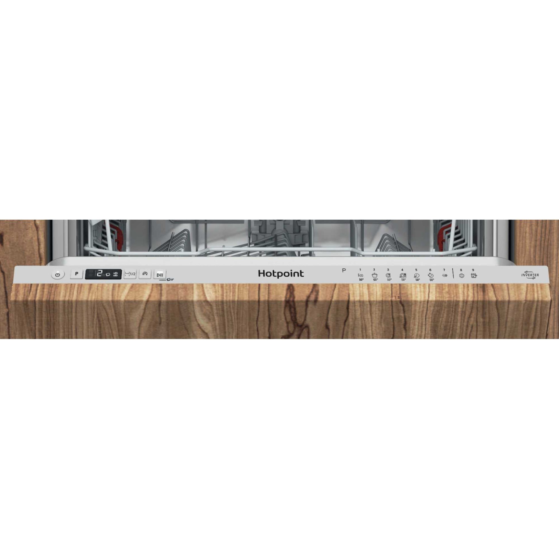 Hotpoint Fully Integrated Full-Sized Dishwasher - H2I HD526 UK