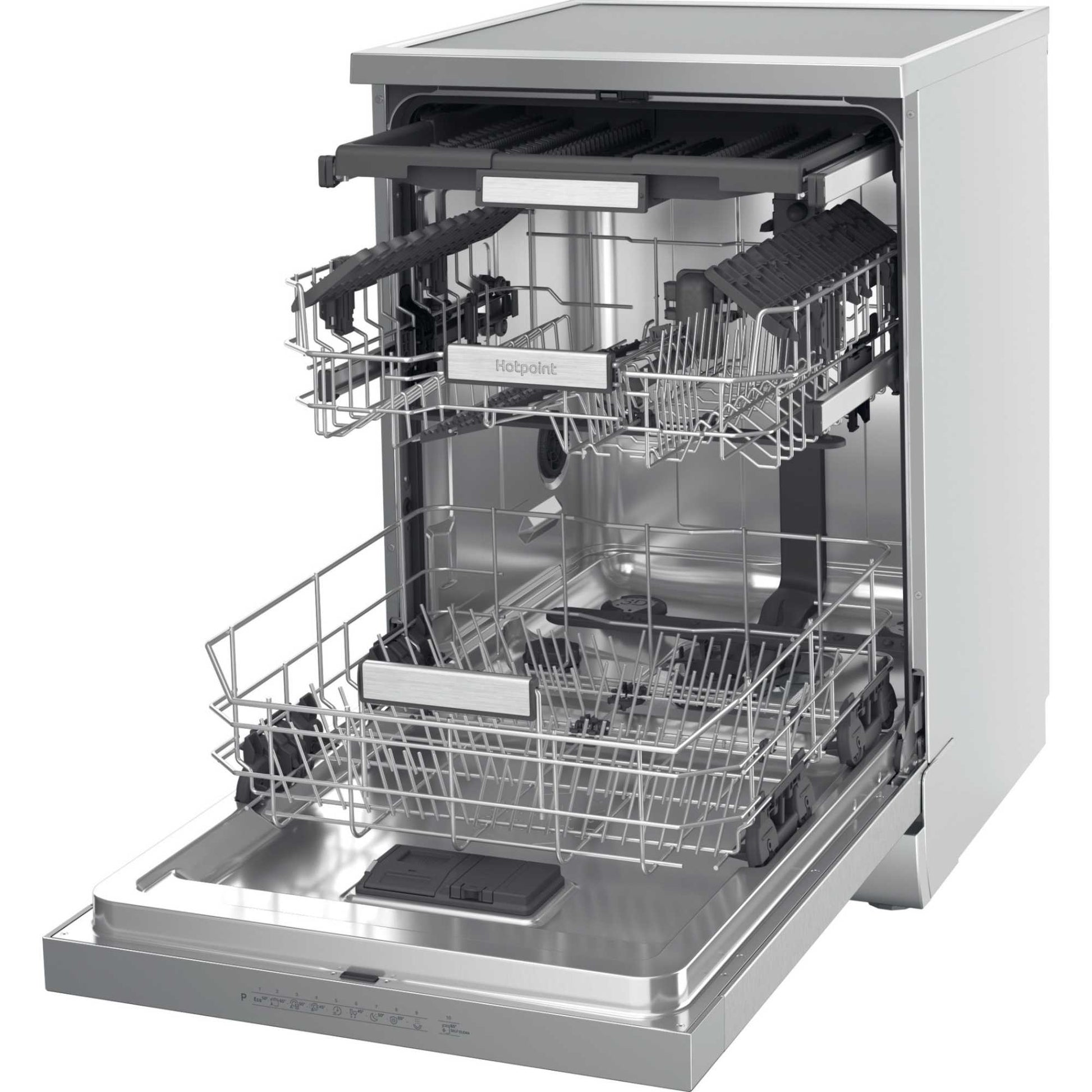 Hotpoint Freestanding Full-Sized Dishwasher - H7F HP43 X UK