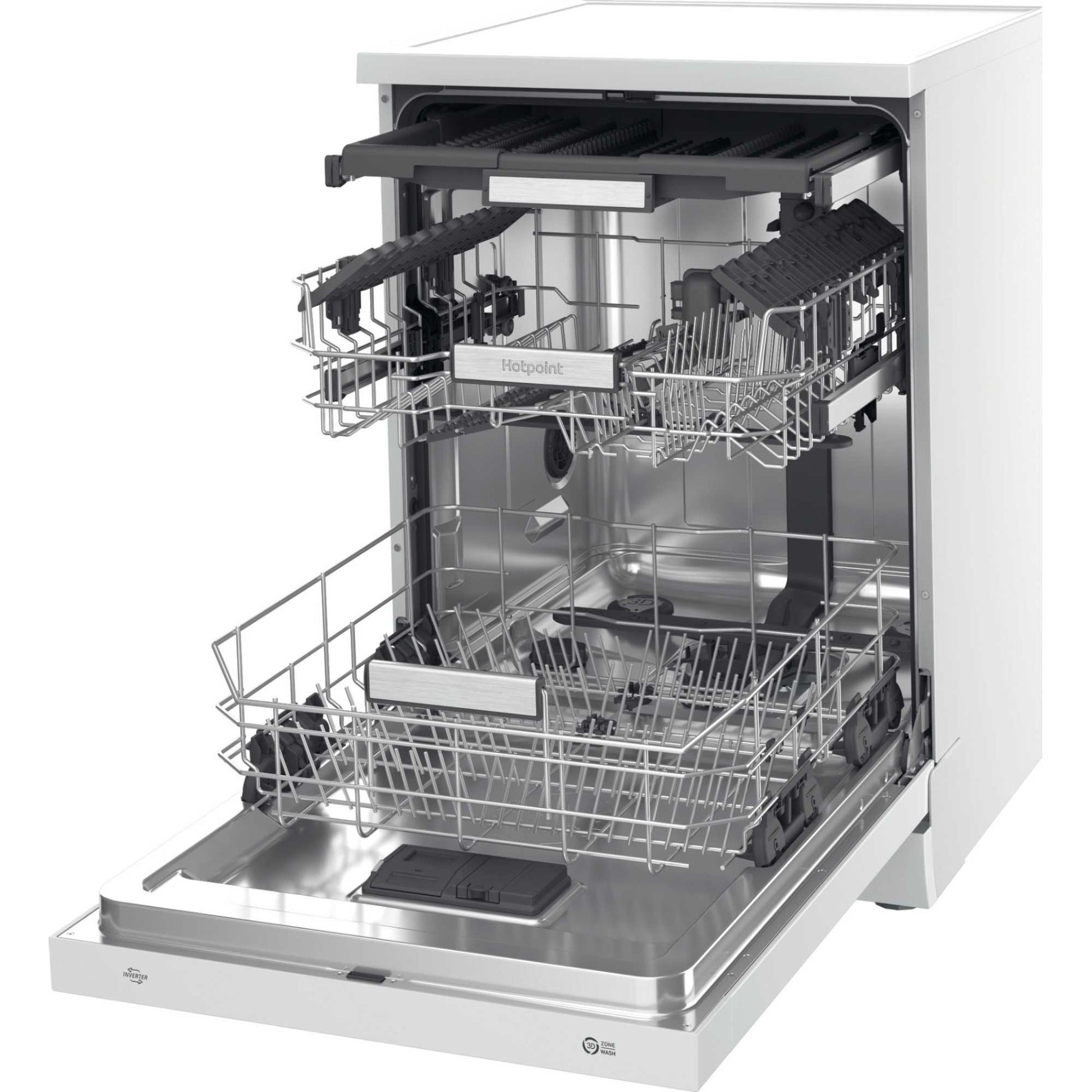 Hotpoint Freestanding Full-Sized Dishwasher - H7F HS41 UK