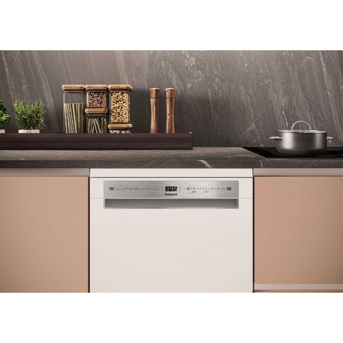 Hotpoint Freestanding Full-Sized Dishwasher - H7F HS41 UK