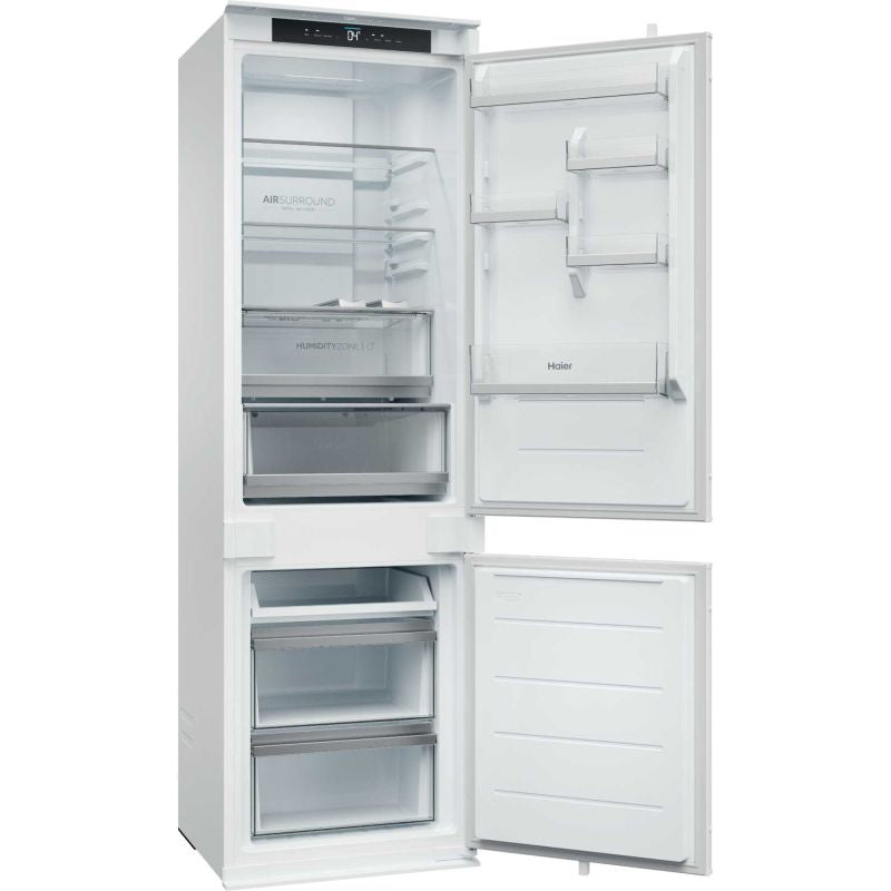 Haier ID Titanium 2 Built-In Fridge Freezer 70/30 Total No Frost - White - HBQW5518EK