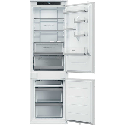 Haier ID Titanium 2 Built-In Fridge Freezer 70/30 Total No Frost - White - HBQW5518EK