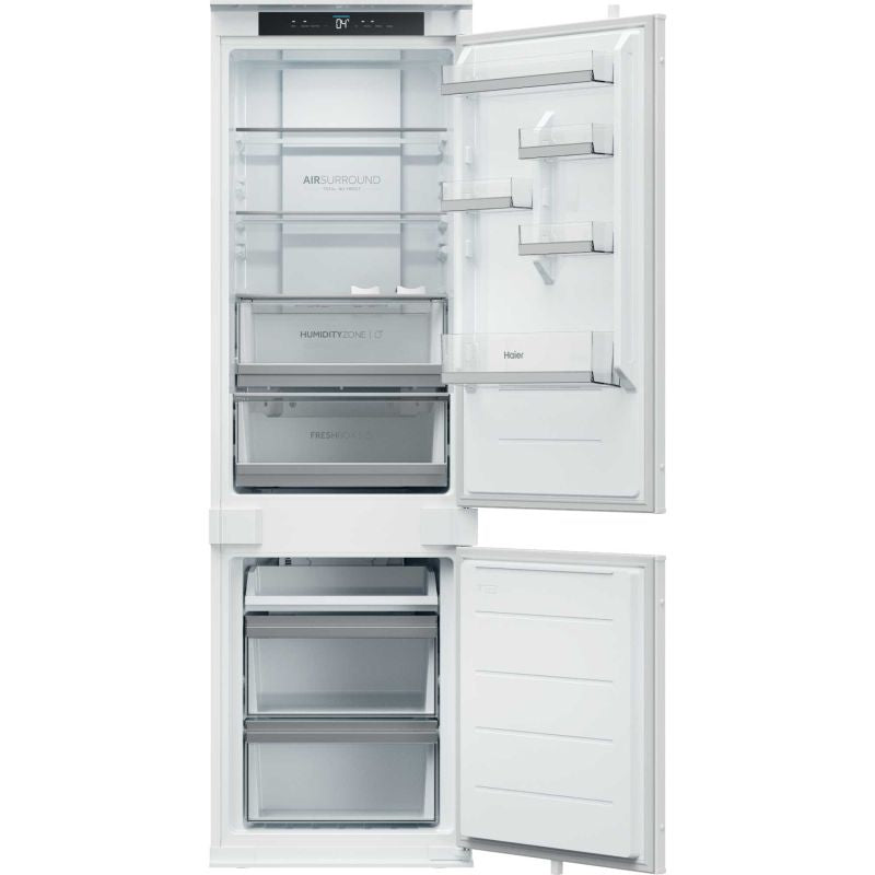 Haier ID Titanium 2 Built-In Fridge Freezer 70/30 Total No Frost - White - HBQW5518EK