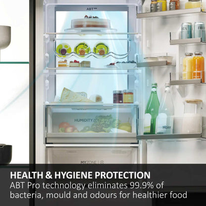Haier ID Series 6 Built-In Fridge Freezer 70/30 Total No Frost - White - HBW7518CTK