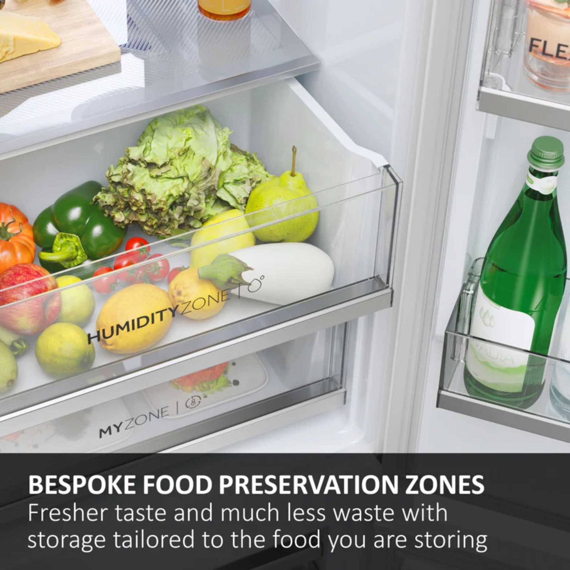 Haier ID Series 6 Built-In Fridge Freezer 70/30 Total No Frost - White - HBW7518CTK