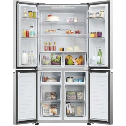 Haier American Style Fridge Freezer 60/40 No Frost - Inox HCR3818ENMM