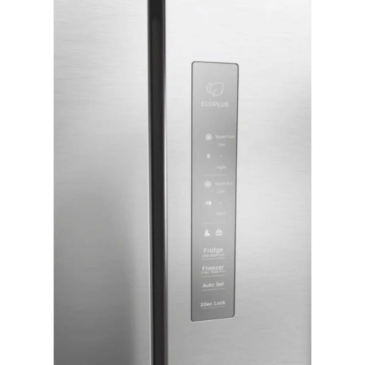 Haier American Style Fridge Freezer 60/40 No Frost - Inox HCR3818ENMM