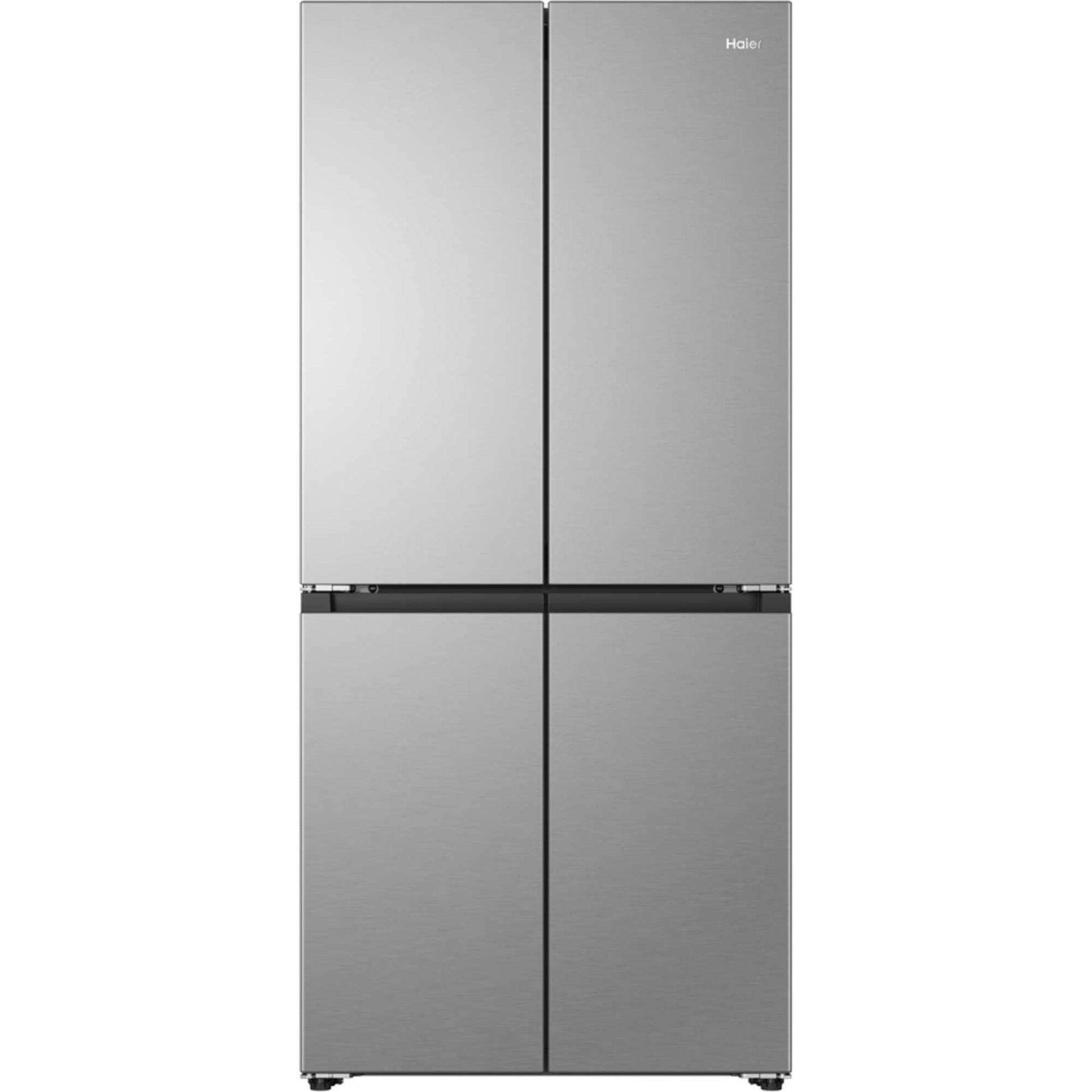 Haier American Style Fridge Freezer 60/40 NoFrost - Silver - HCR58S18DNMM