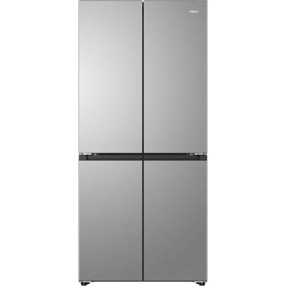 Haier American Style Fridge Freezer 60/40 NoFrost - Silver - HCR58S18DNMM