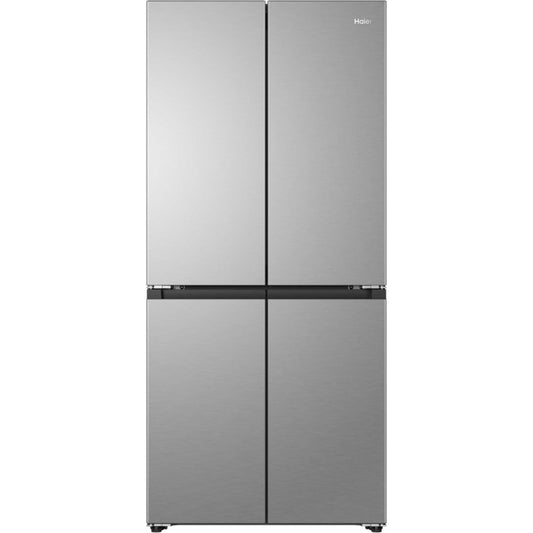 Haier American Style Fridge Freezer 60/40 NoFrost - Silver - HCR58S18DNMM