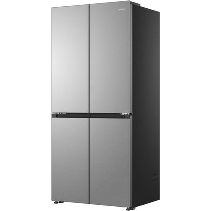 Haier American Style Fridge Freezer 60/40 NoFrost - Silver - HCR58S18DNMM