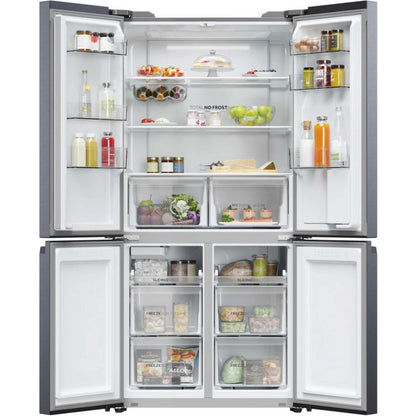 Haier American Style Fridge Freezer 528L No Frost - Black - HCR5919EHMB