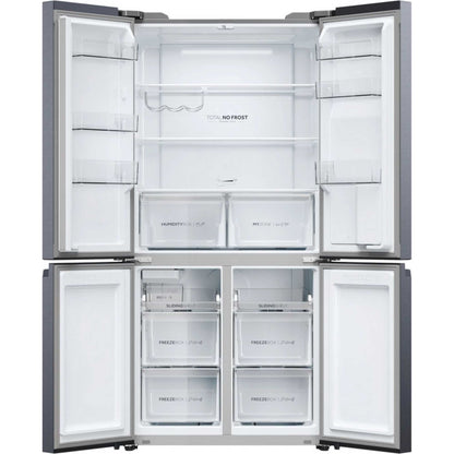 Haier American Style Fridge Freezer 528L No Frost - Black - HCR5919EHMB