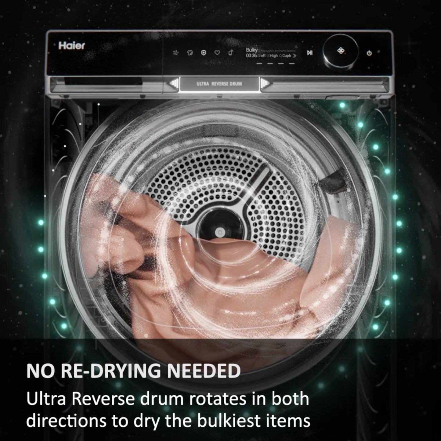 Haier X11 9kg Heat Pump Tumble Dryer - HD90-A3Q397U1