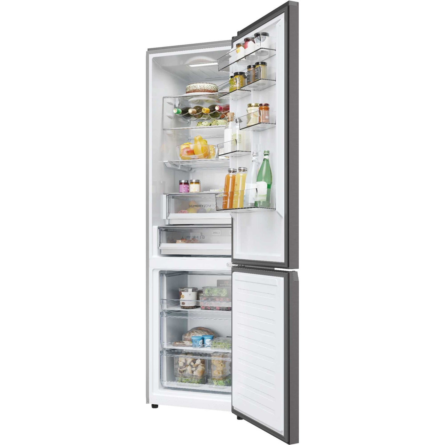 Haier Series 5 Pro Fridge Freezer 60/40 Total No Frost - Dark Inox - HDPW5620ANPD