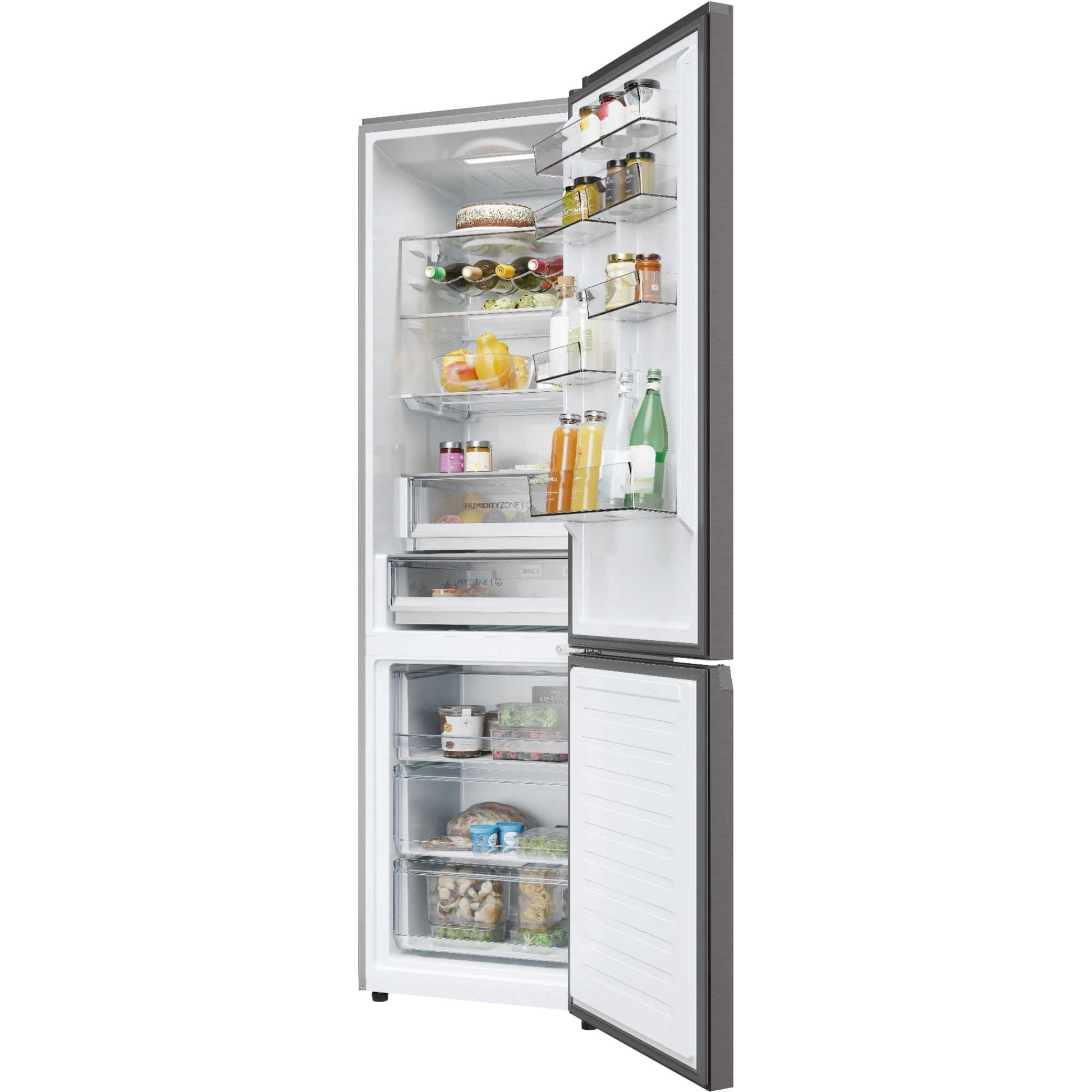Haier Series 5 Pro Fridge Freezer 60/40 Total No Frost - Dark Inox - HDPW5620ANPD