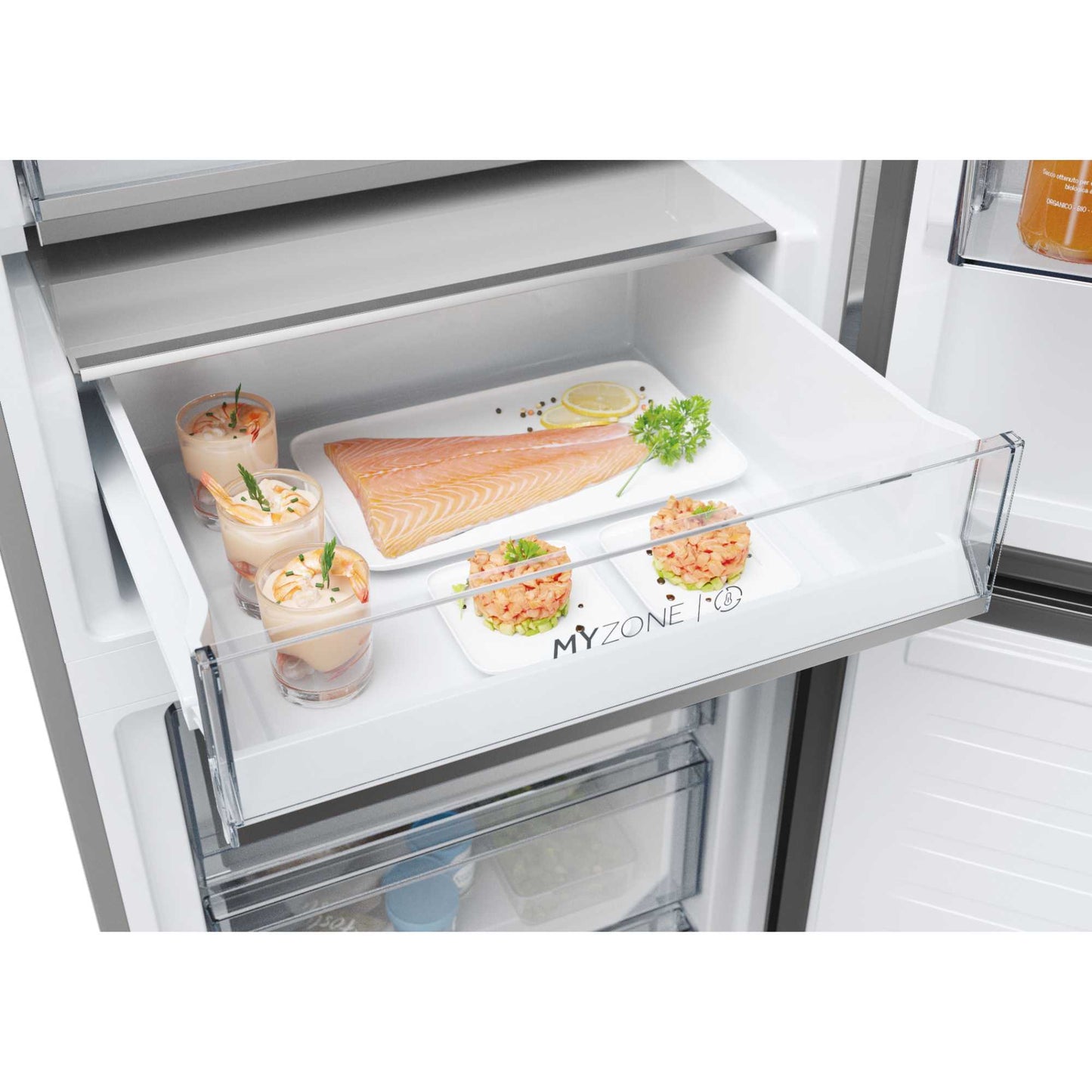 Haier Series 5 Pro Fridge Freezer 60/40 Total No Frost - Dark Inox - HDPW5620ANPD