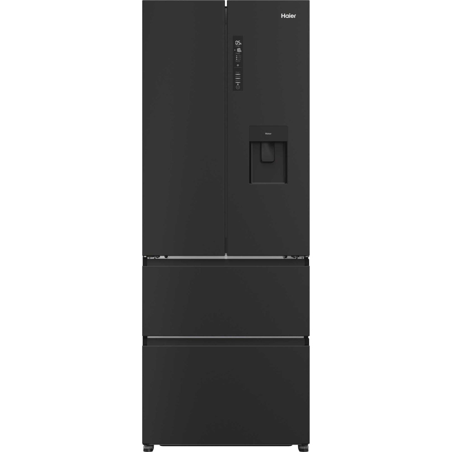 Haier FD 70 Series 5 American Style Fridge Freezer 60/40 Total No Frost - Slate Black - HFR5719EWPB