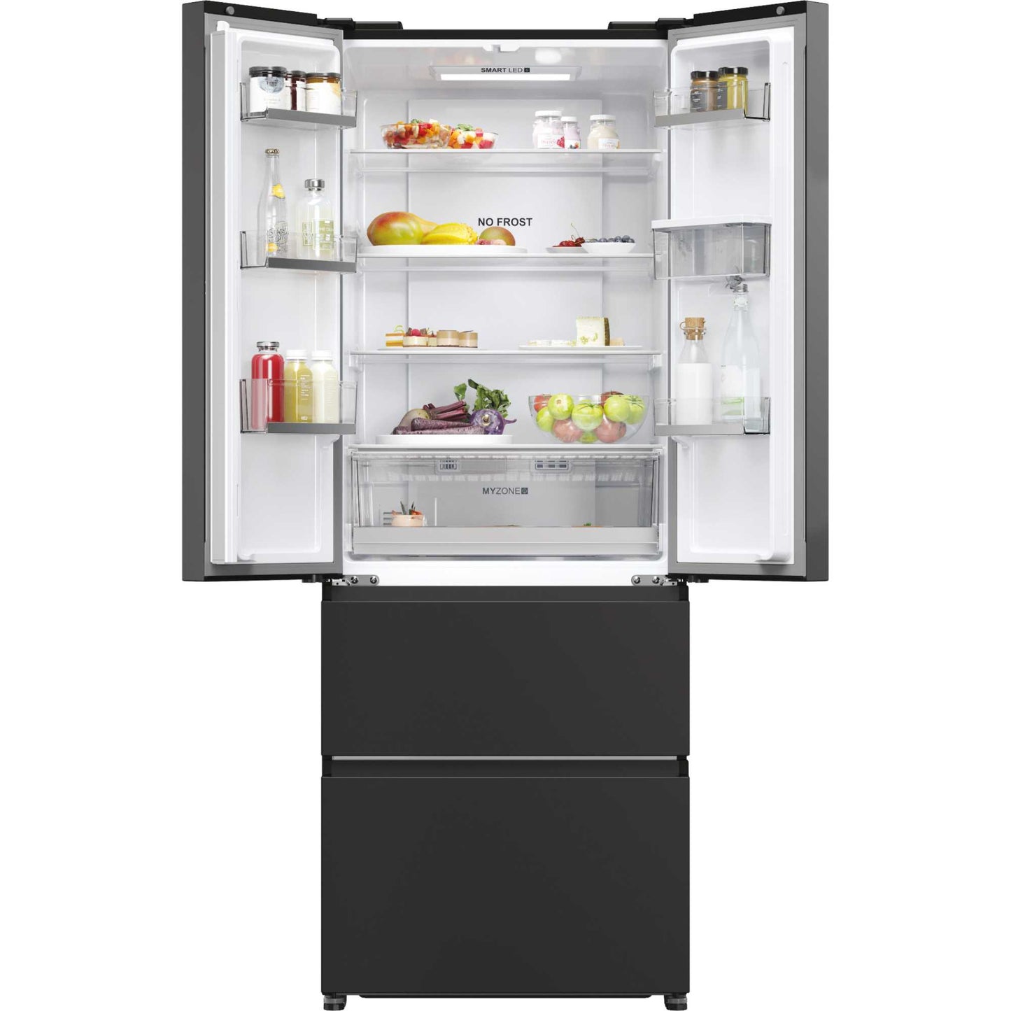 Haier FD 70 Series 5 American Style Fridge Freezer 60/40 Total No Frost - Slate Black - HFR5719EWPB