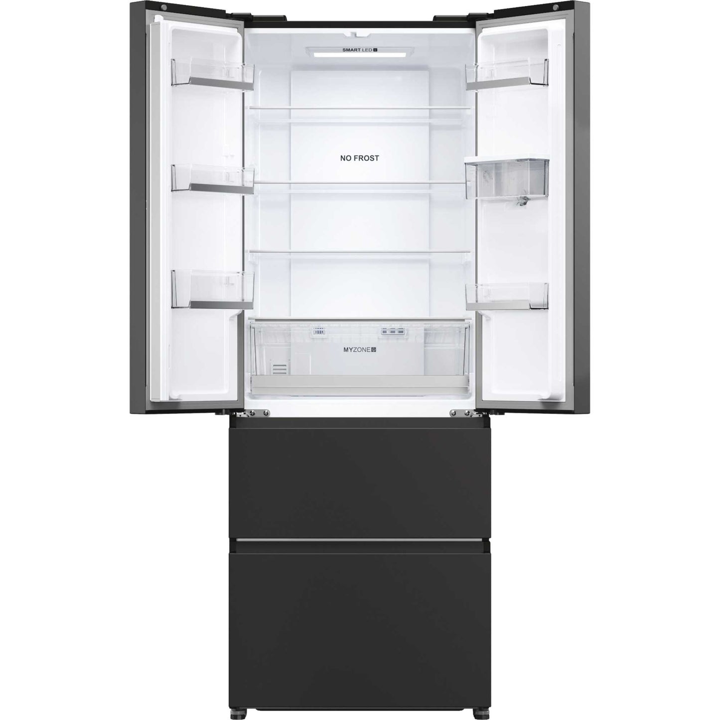 Haier FD 70 Series 5 American Style Fridge Freezer 60/40 Total No Frost - Slate Black - HFR5719EWPB