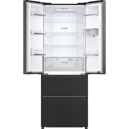 Haier FD 70 Series 5 American Style Fridge Freezer 60/40 Total No Frost - Slate Black - HFR5719EWPB