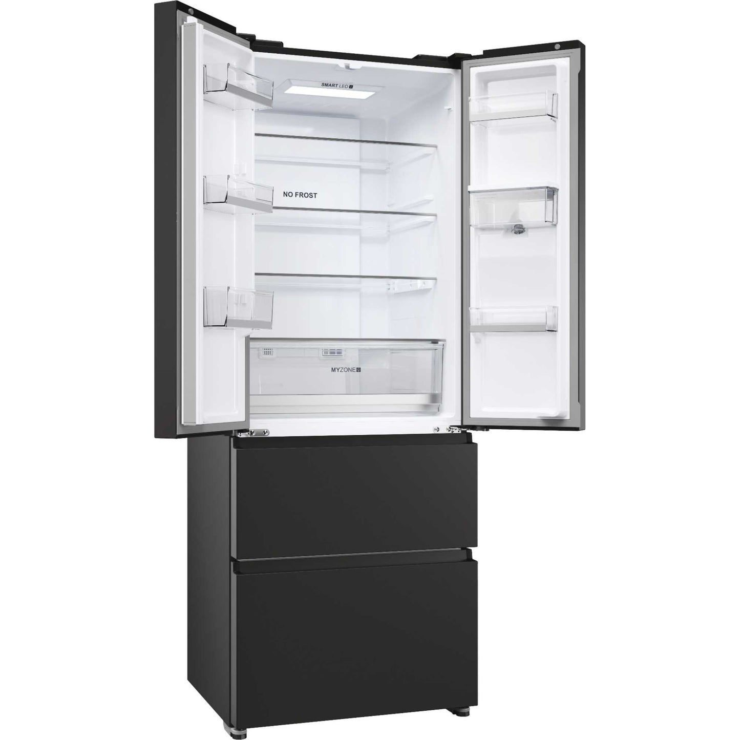 Haier FD 70 Series 5 American Style Fridge Freezer 60/40 Total No Frost - Slate Black - HFR5719EWPB