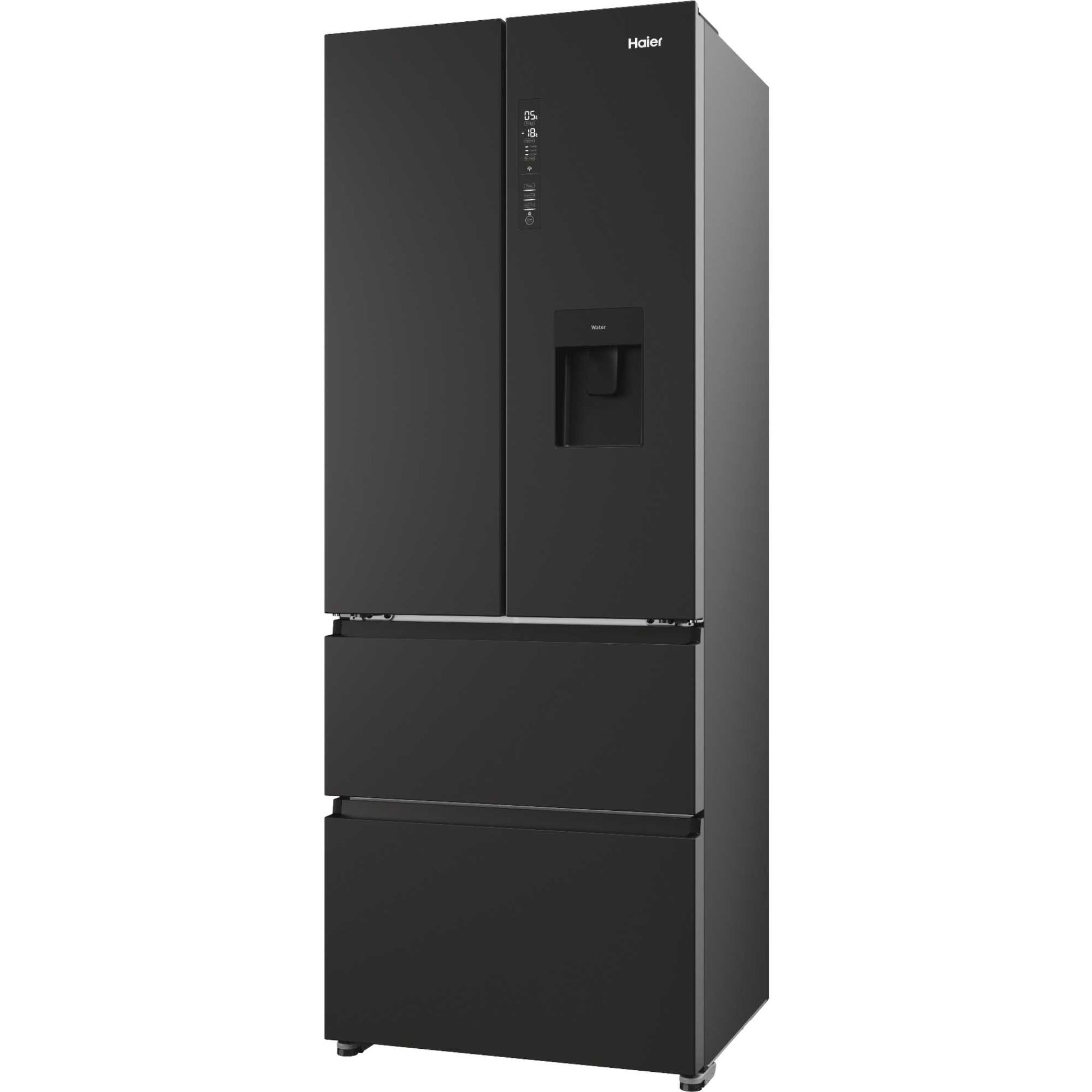 Haier FD 70 Series 5 American Style Fridge Freezer 60/40 Total No Frost - Slate Black - HFR5719EWPB