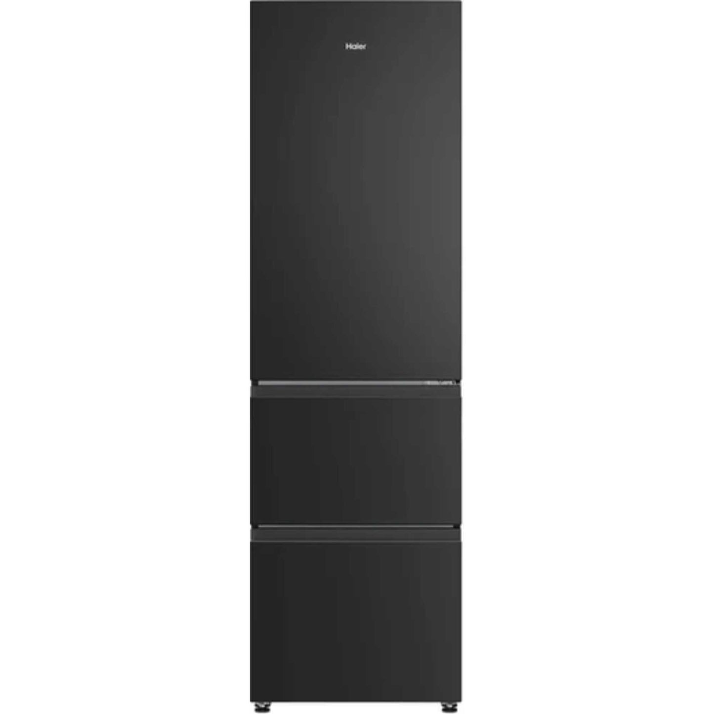 Haier 3D 55 Series 3 Fridge Freezer 60/40 NoFrost - Black - HTR3518ENMTK
