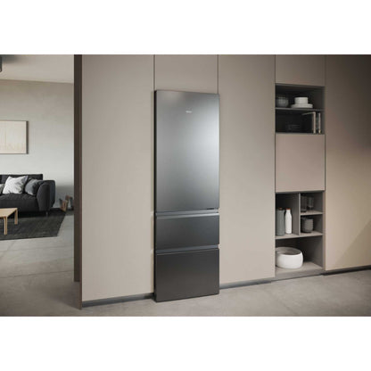 Haier Fridge Freezer No Frost 60/40 - Silver - HTR3618DNMG
