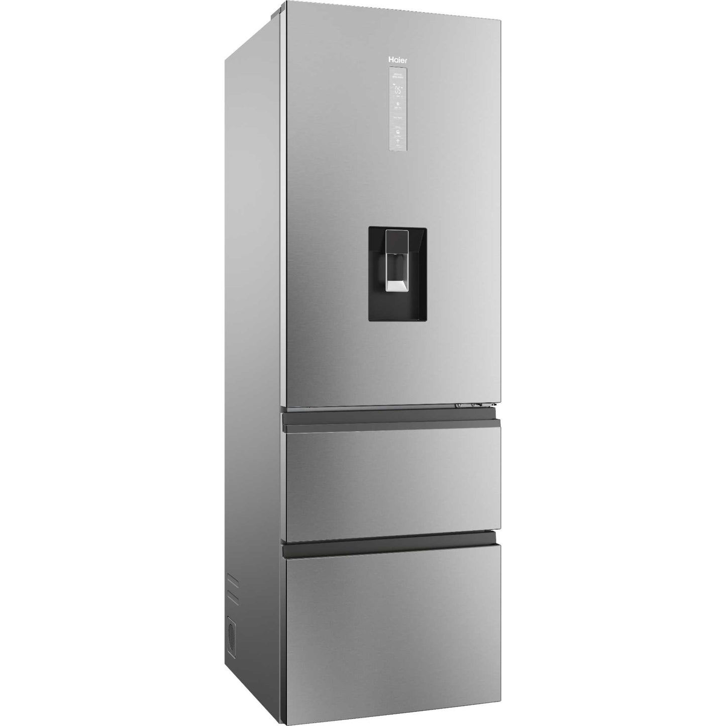 Haier 2D 60 Series 5 Fridge Freezer 60/40 Total No Frost - Gentle Silver - HTW5618EWMG