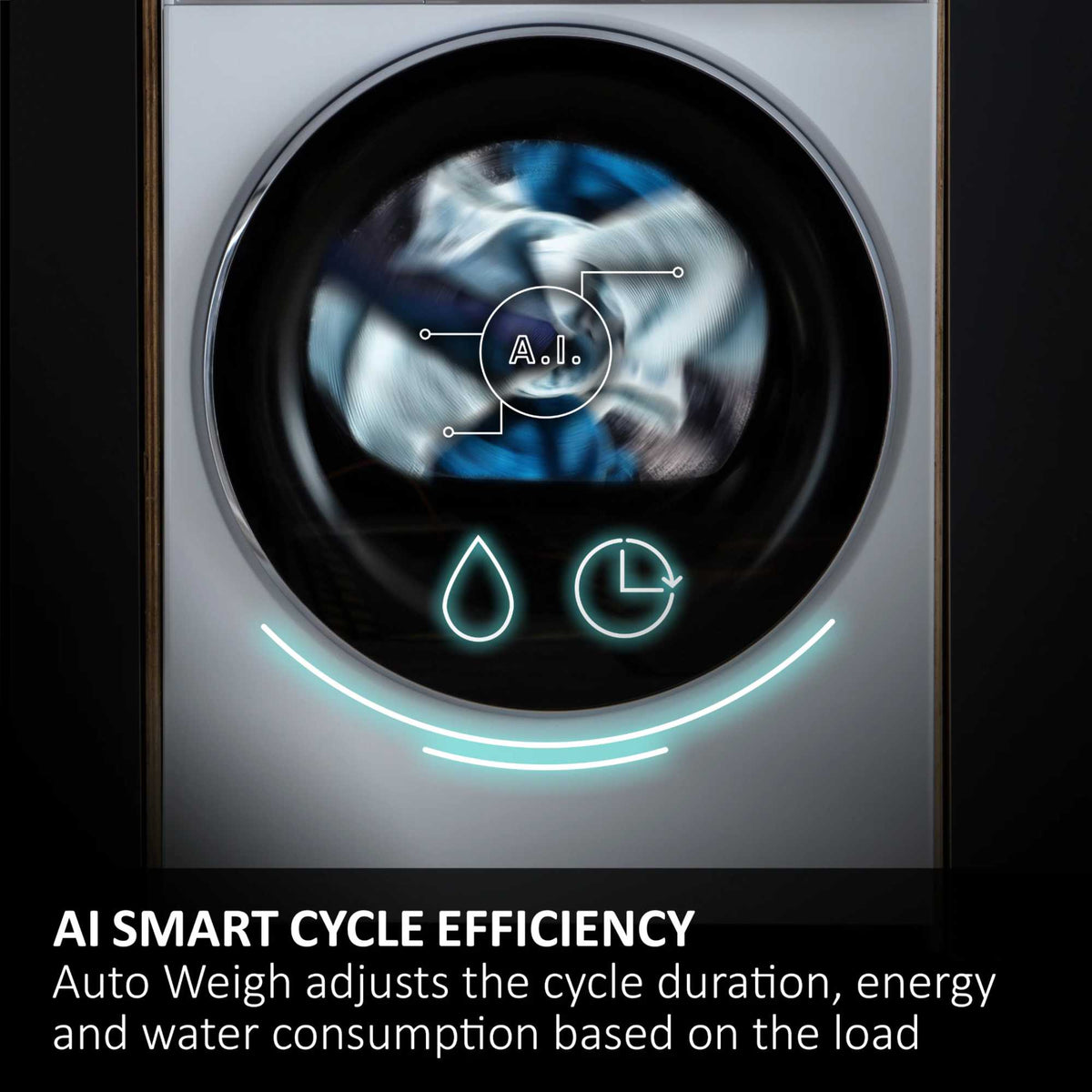 Haier X5 10kg 1400rpm Washing Machine - HW100-BP1435 7GU1