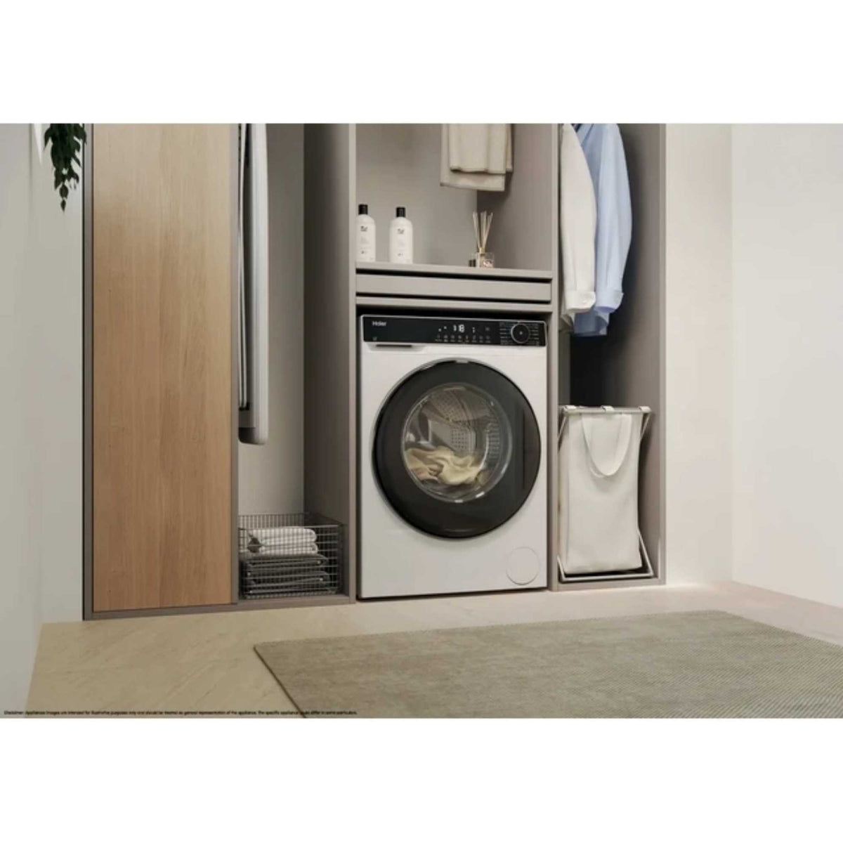 Haier 9kg 1400rpm Spin Washing Machine - HW90-BP14357TUUK