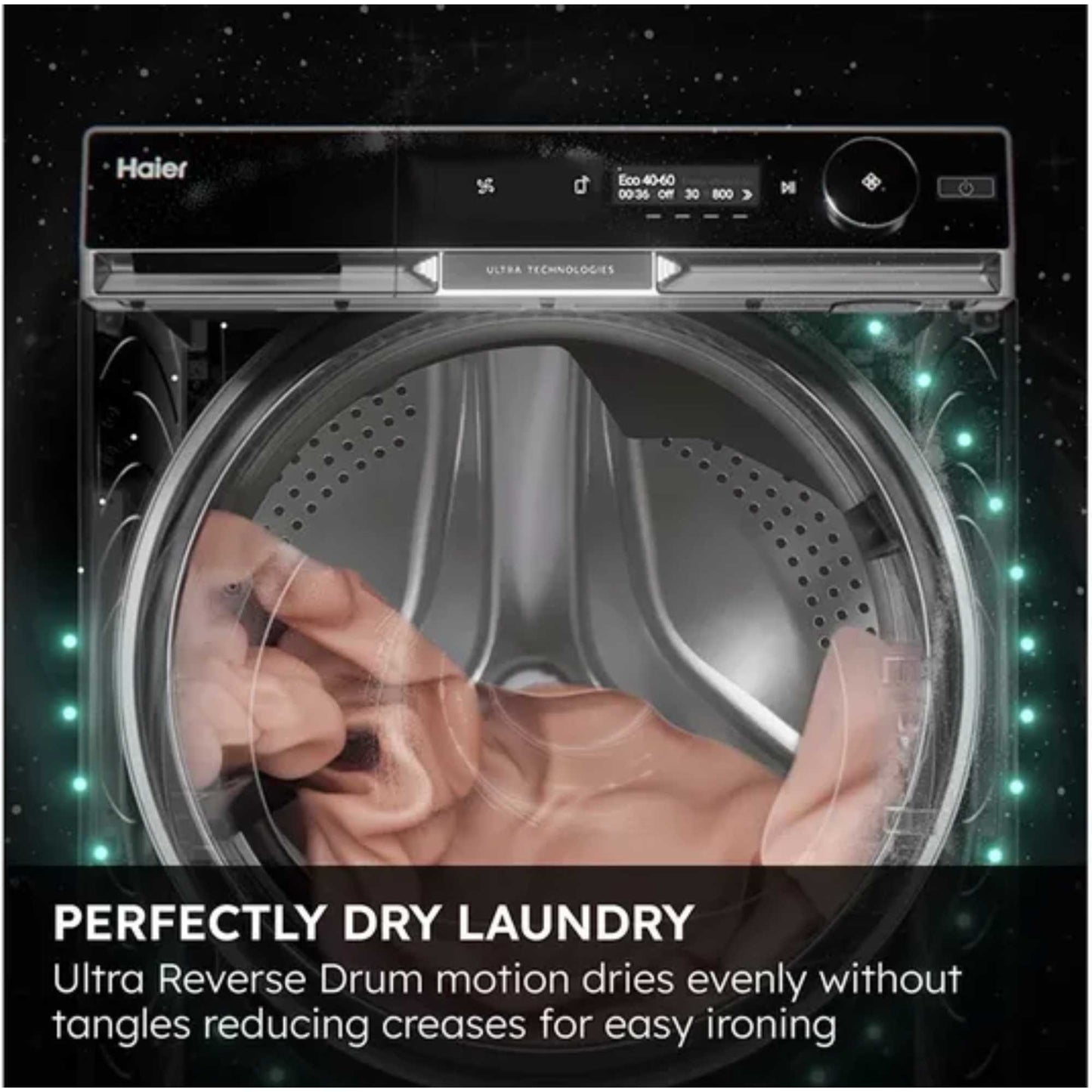 Haier 12kg Wash 7kg Dry 1400rpm Washer Dryer - HWD120BD16397EUK