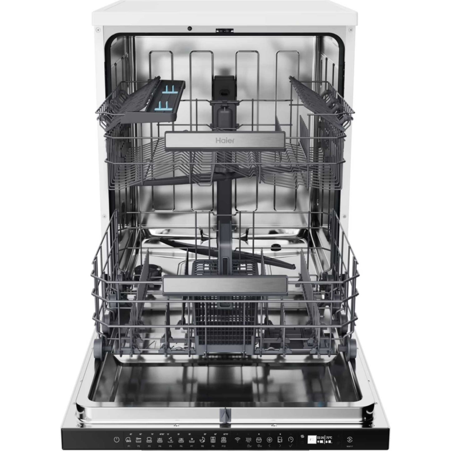 Haier I-Pro Shine Series 3 Freestanding Full-Sized Dishwasher - XF 5C7M0W-80