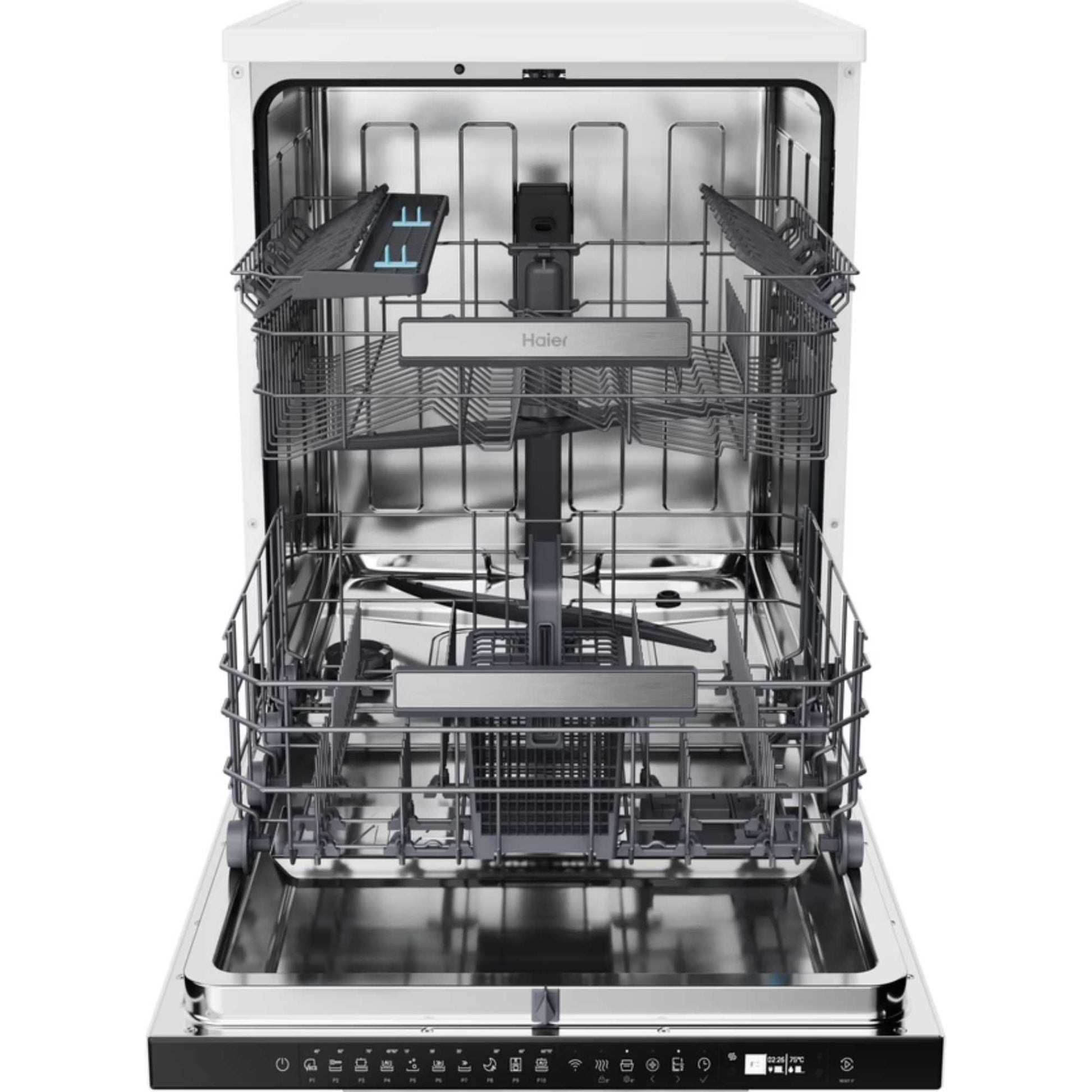 Haier I-Pro Shine Series 3 Freestanding Full-Sized Dishwasher - XF 5C7M0W-80