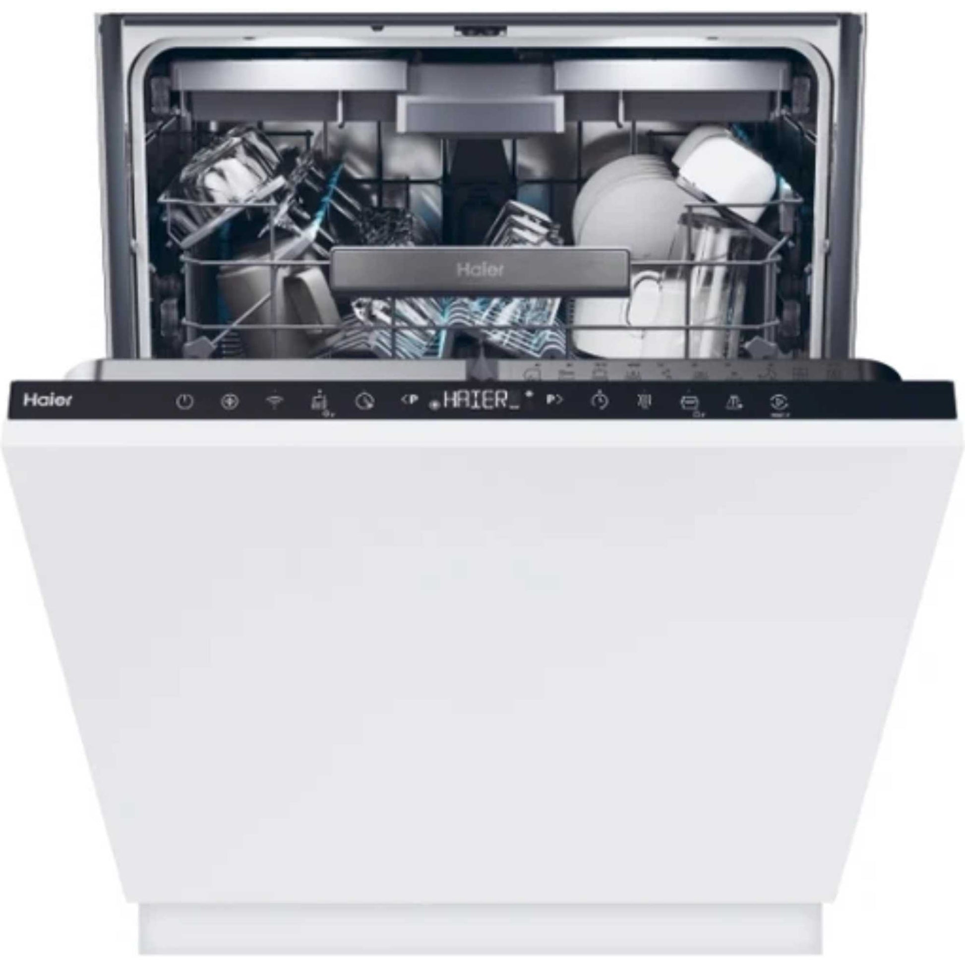 Haier Washlens Plus Fully Integrated Full-Sized Dishwasher - XI 6C4S3FSB-80