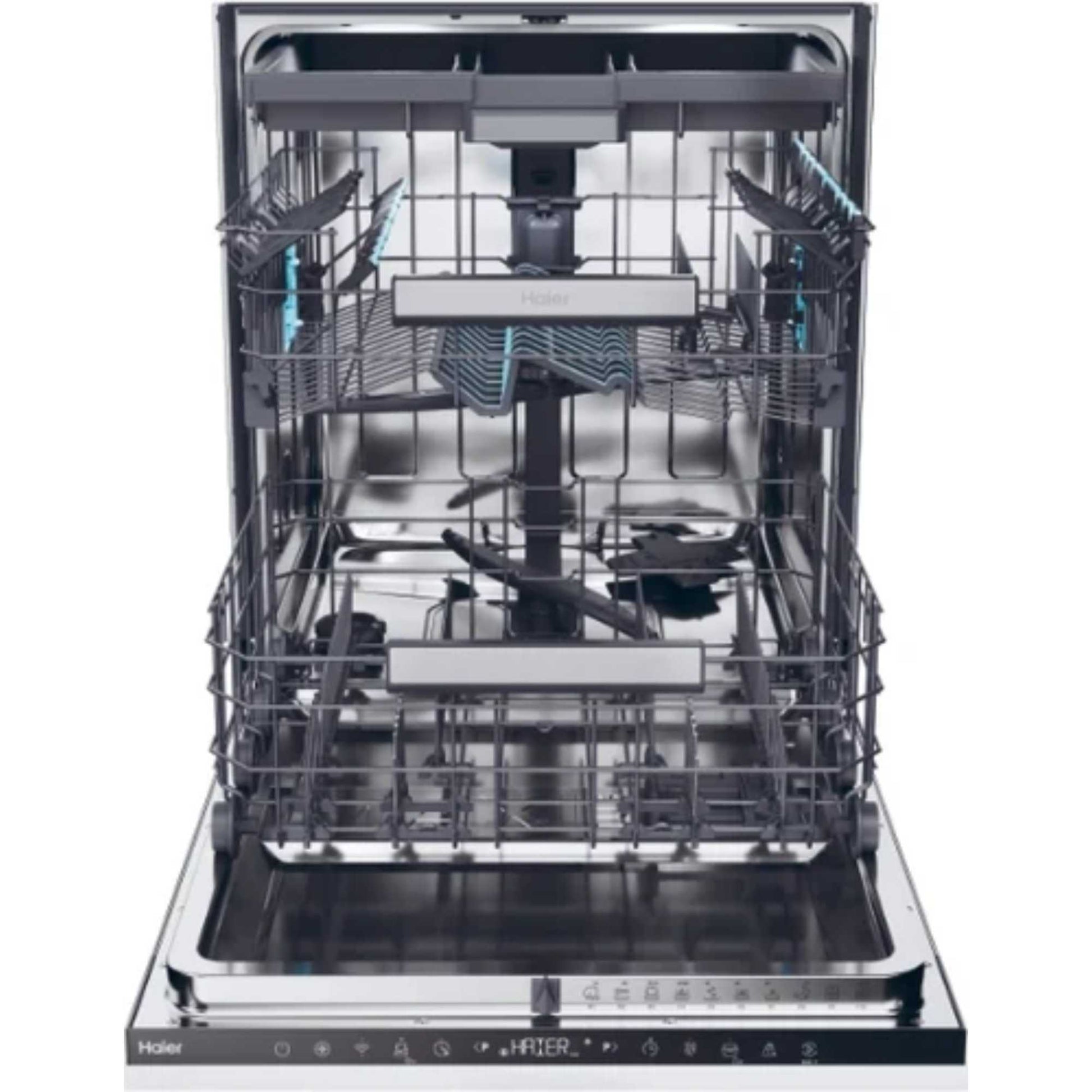 Haier Washlens Plus Fully Integrated Full-Sized Dishwasher - XI 6C4S3FSB-80