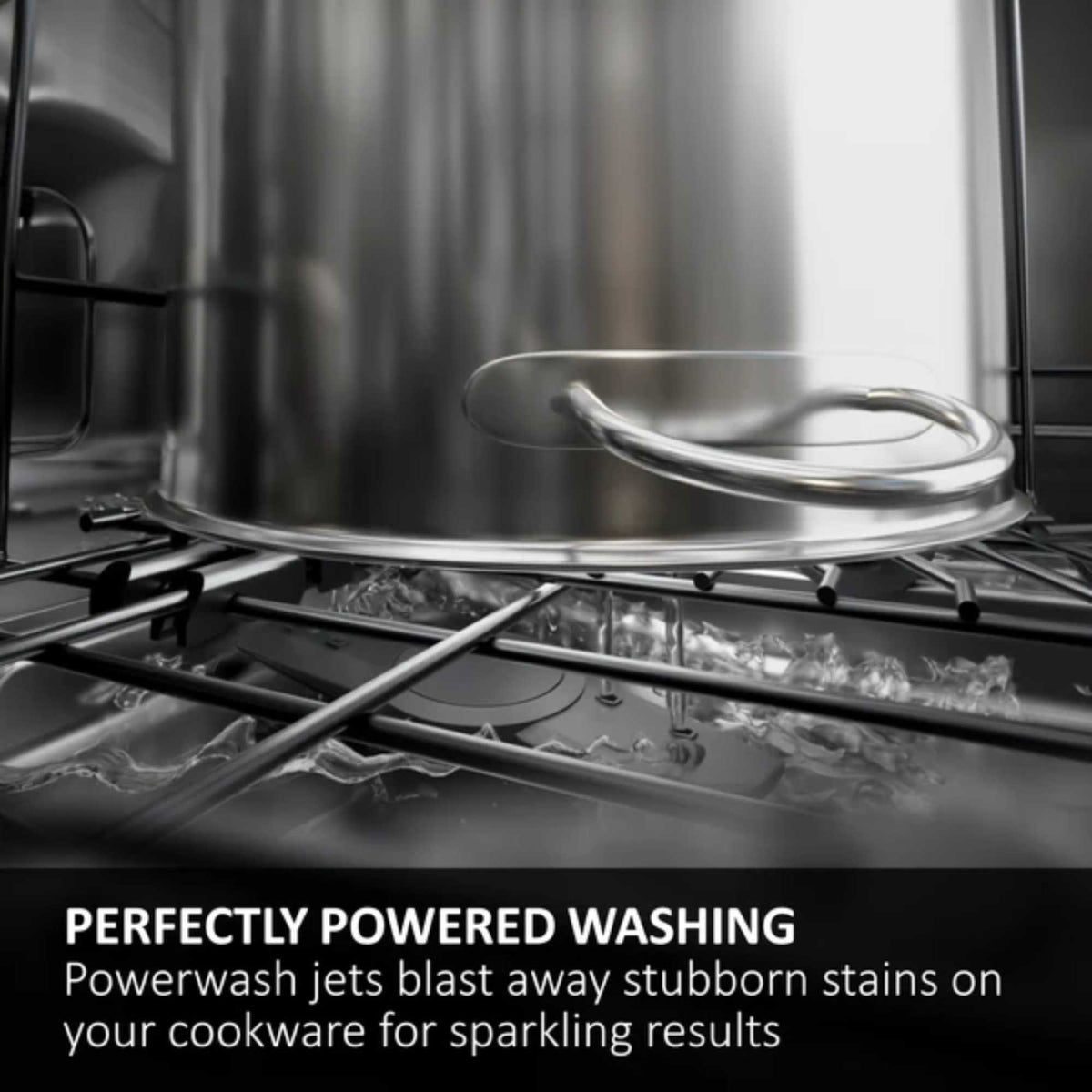 Haier Washlens Plus Fully Integrated Full-Sized Dishwasher - XI 6C4S3FSB-80