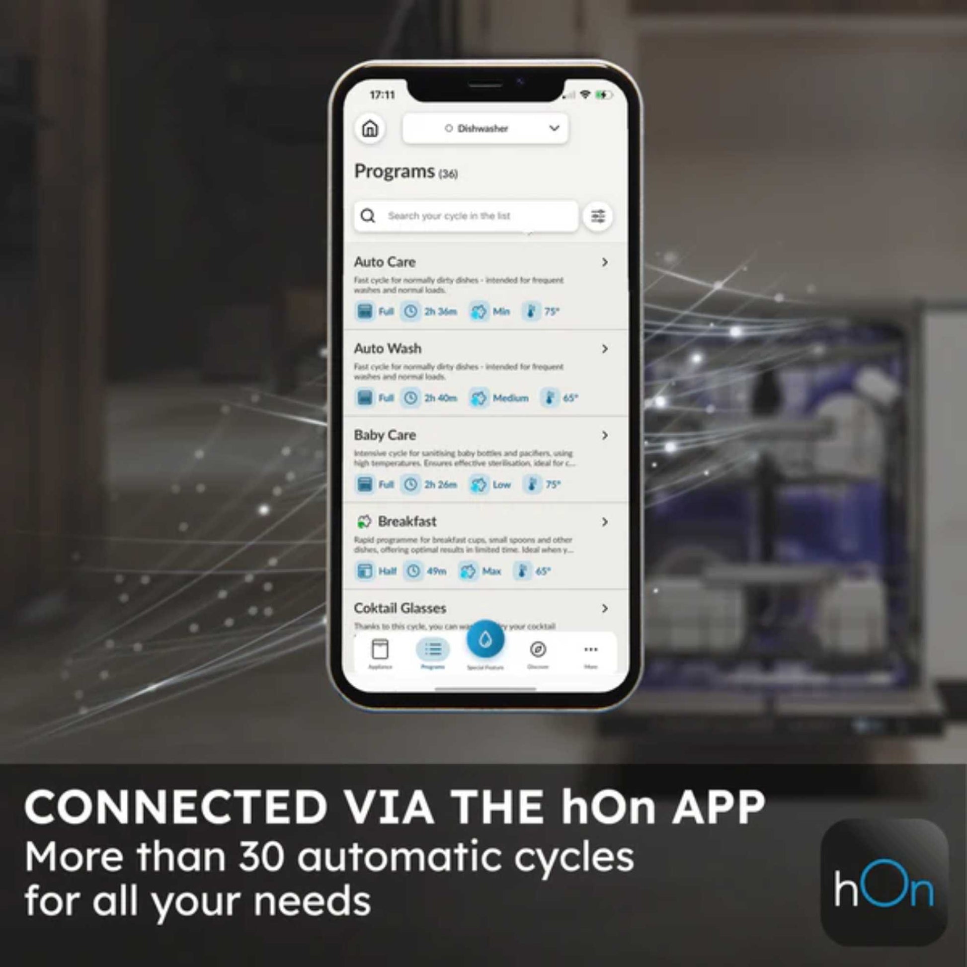 Haier Washlens Plus Fully Integrated Full-Sized Dishwasher - XI 6C4S3FSB-80