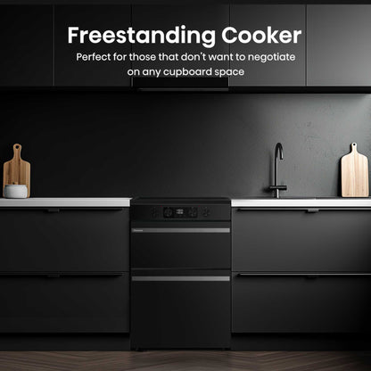 Hisense 60cm Electric Double Oven Cooker - HDCEIT6C20B