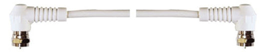 2Mtr F Plug To F Plug Lead White