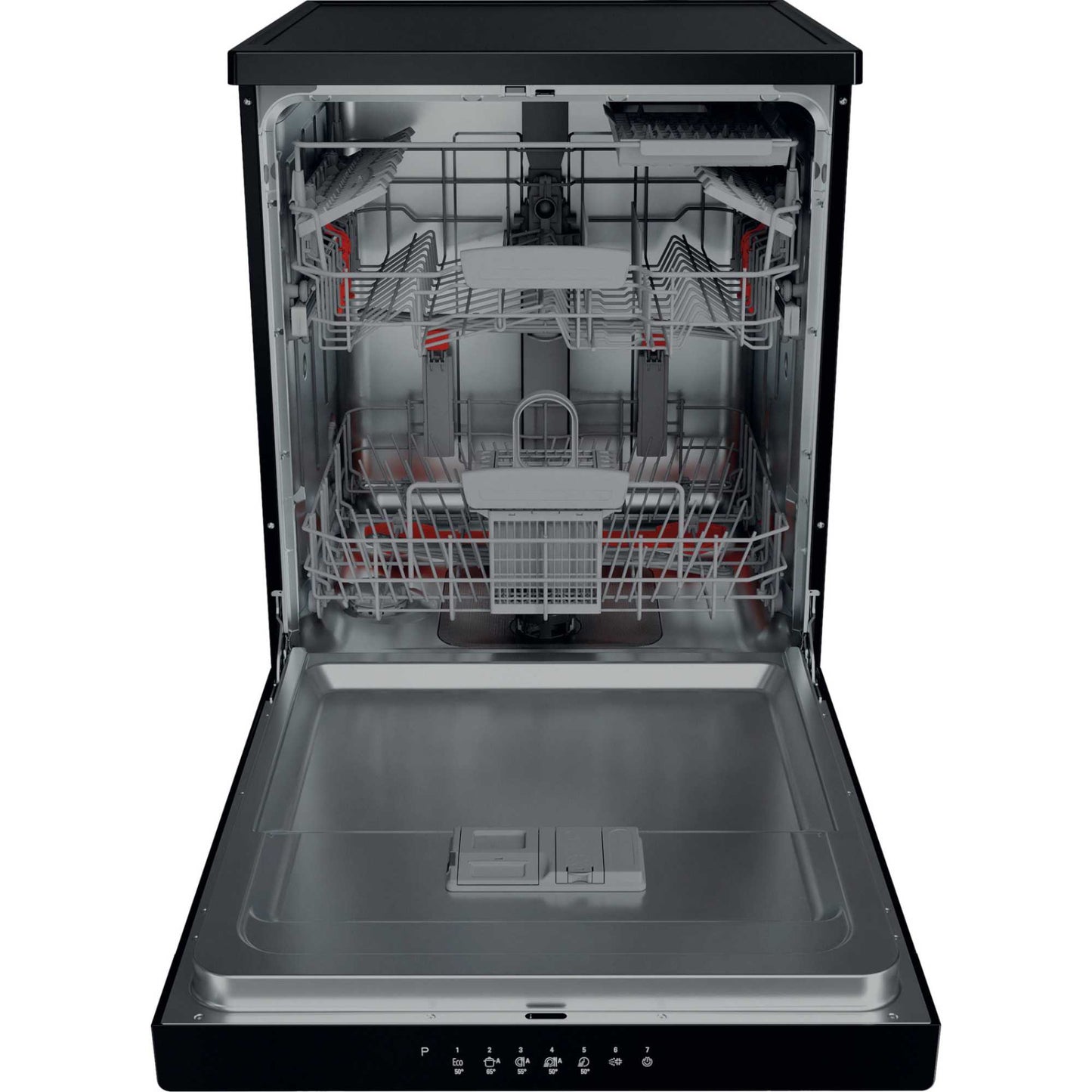 Hotpoint Freestanding Full-Sized Dishwasher - HFC 3C26 WC B UK