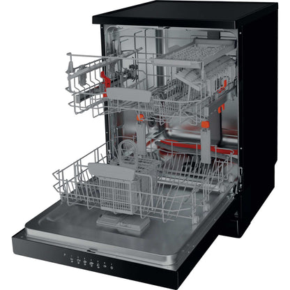 Hotpoint Freestanding Full-Sized Dishwasher - HFC 3C26 WC B UK