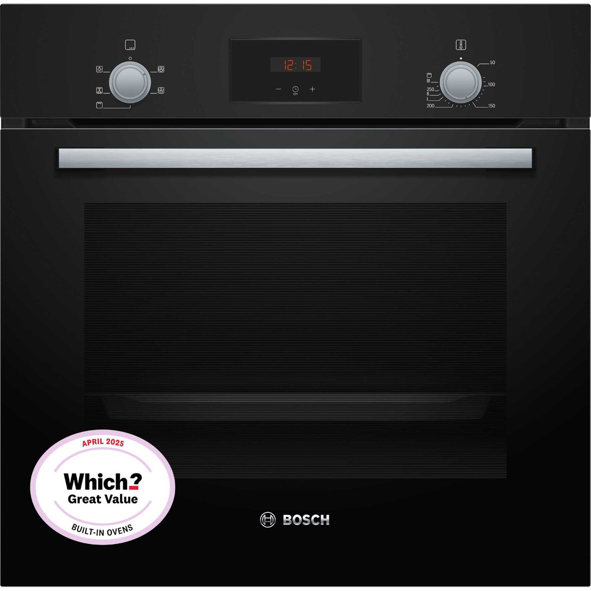 Bosch Series 2 HHF113BA0B Built-In Single Oven - Black