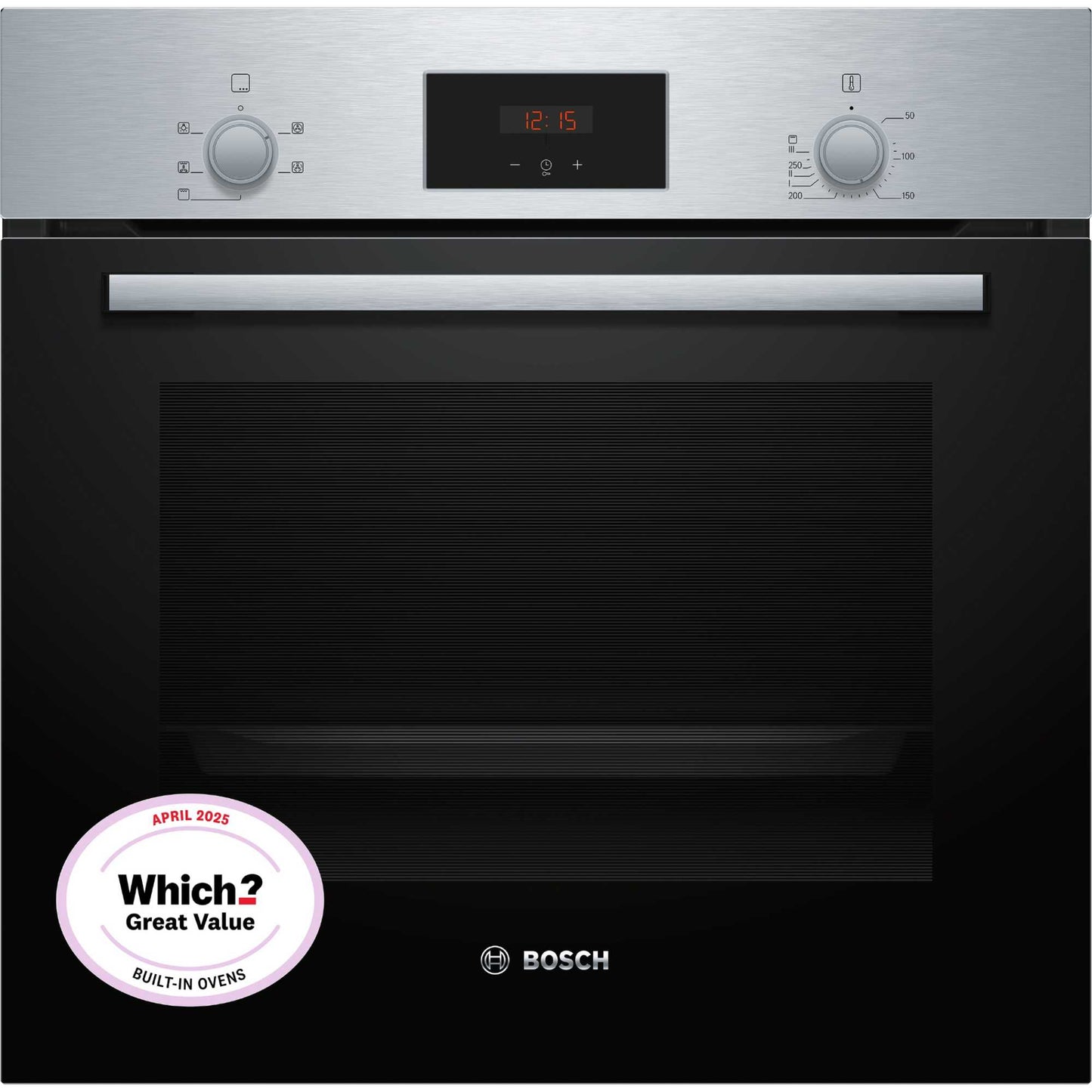Bosch Series 2 HHF113BR0B Built-In Single Oven - Stainless Steel