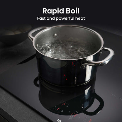 Hisense HI6421BSC 60cm 4 Burner Induction Hob - Black